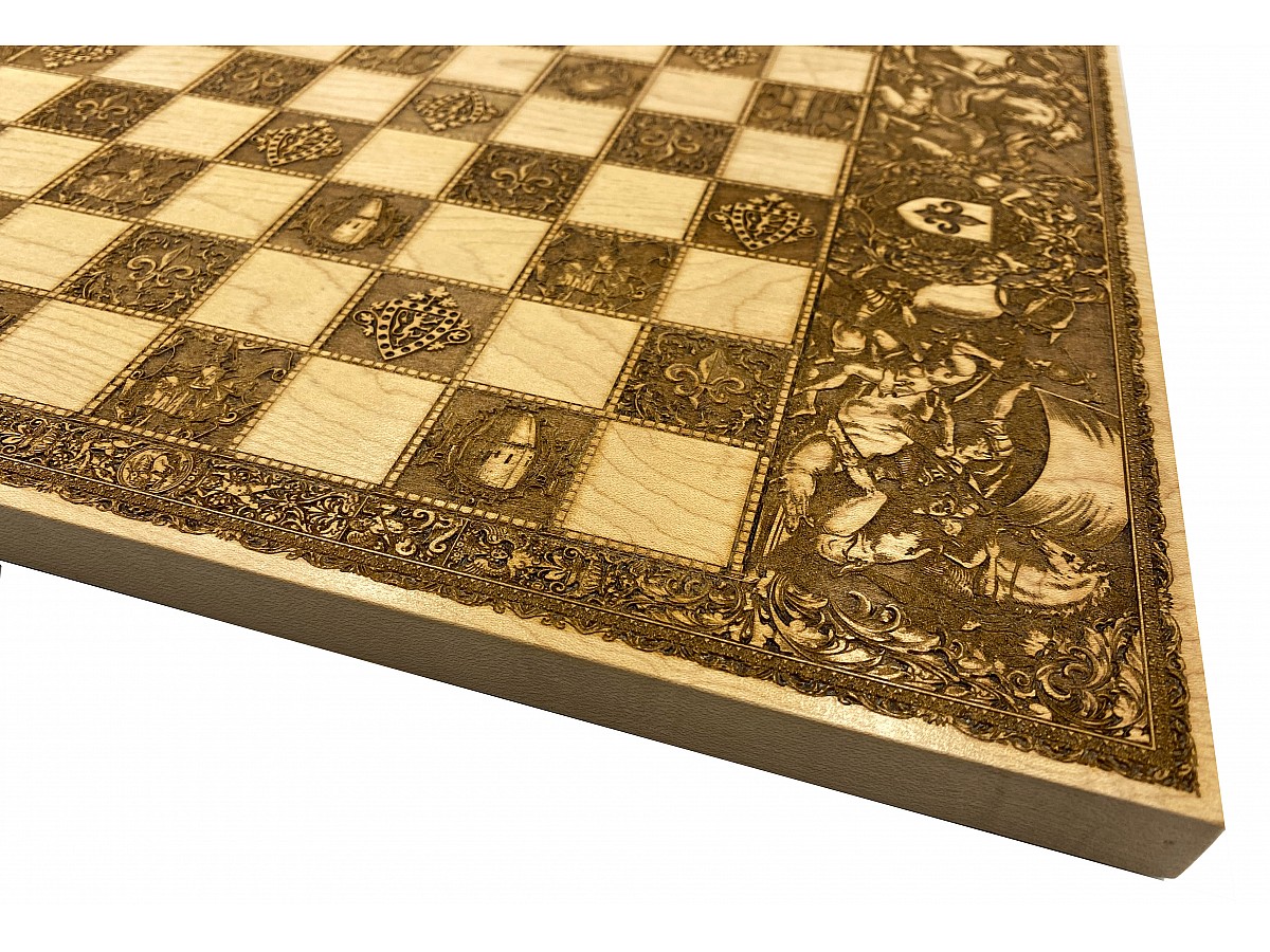 War Chess & Checkers Wood Board Game - Foldable large : Chess Shop Online