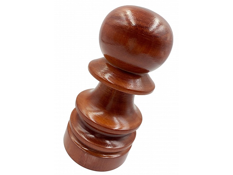Wooden decorative pawn (dark color)