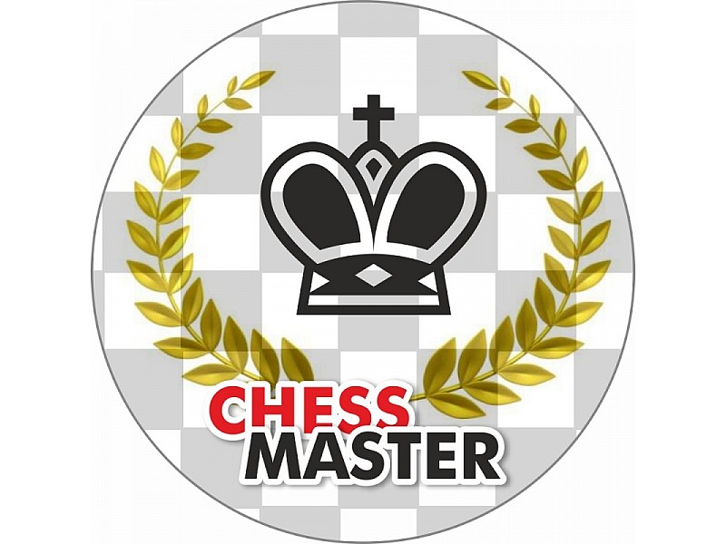 Botón de ajedrez con clavo - Maestro de ajedrez