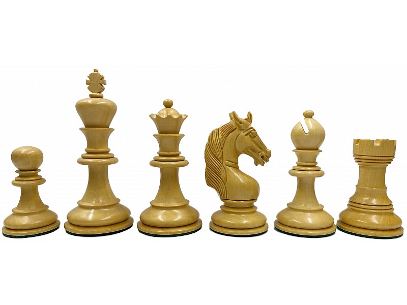 4.25" Unicorn chess pieces  king & chess board 21.65"
