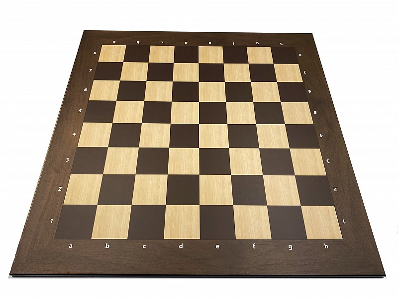 19.69" Economy wooden chess board printed