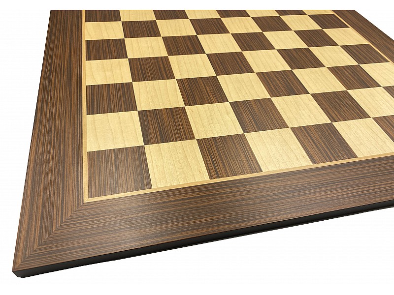 Tablero de ajedrez de madera de 19.6
