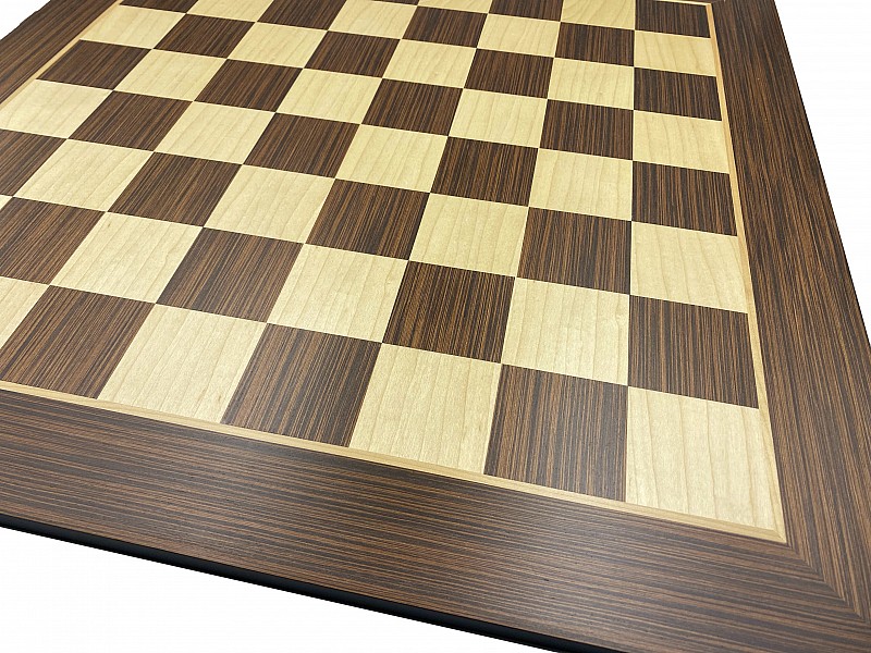 19.6” wooden chess board wegge  