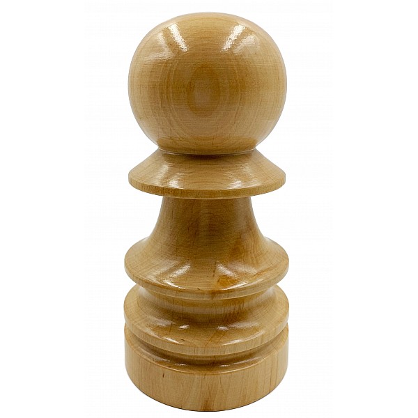 Wooden decorative pawn (light color)