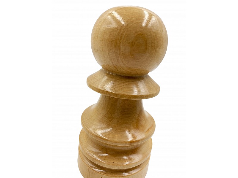 Wooden decorative pawn (light color)