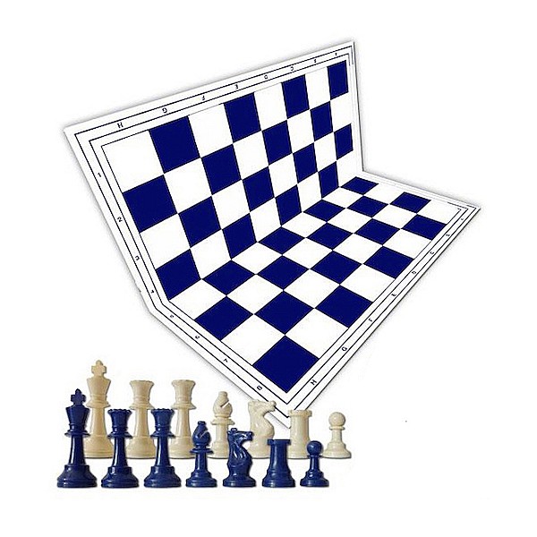 Colored chess sets